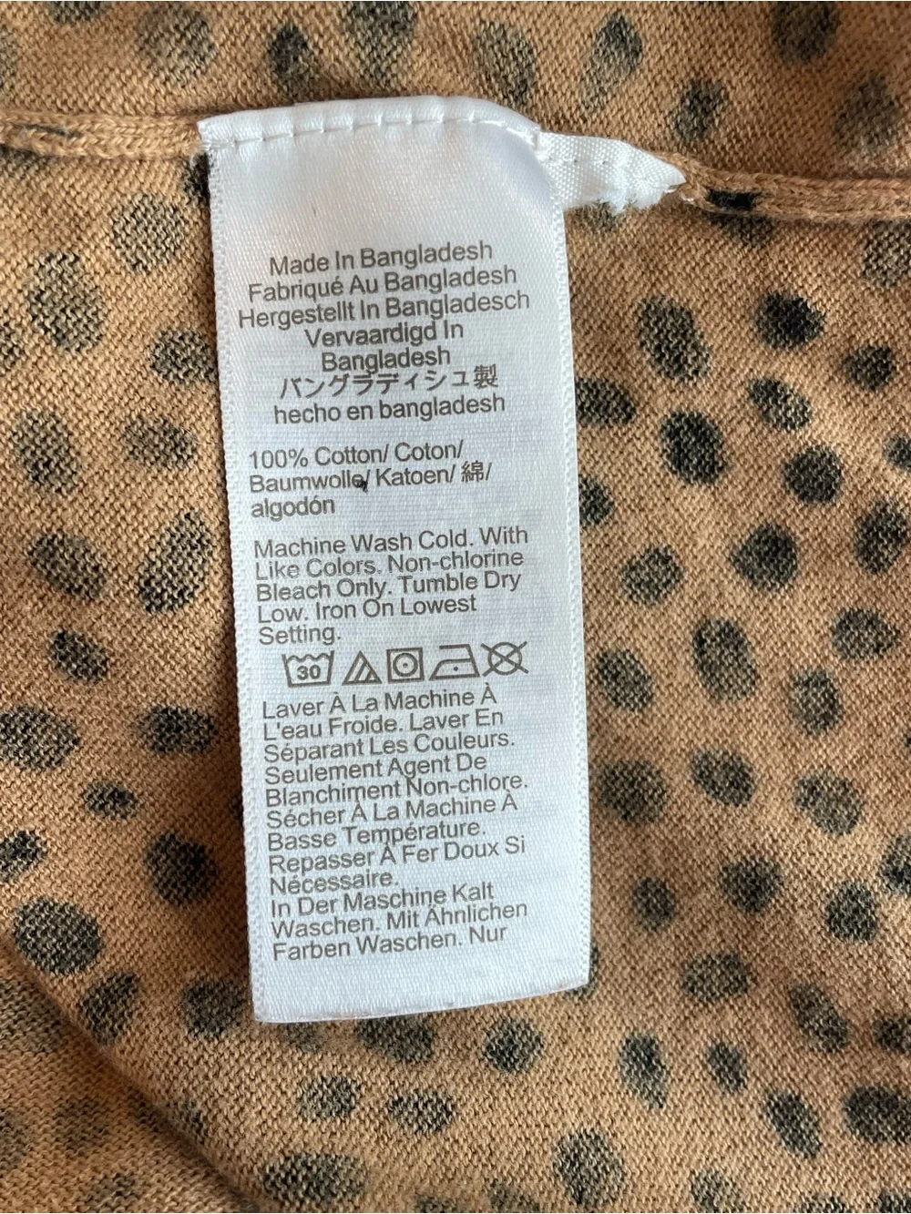 J.Crew Cheetah Crewneck Teddie Sweater